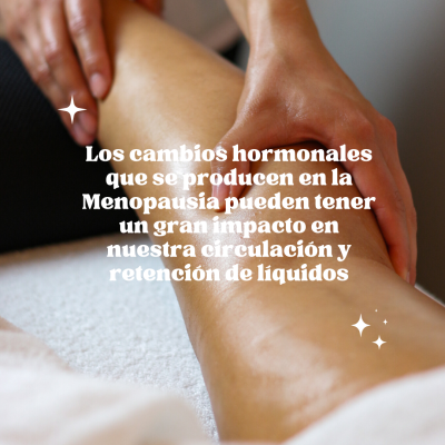 ¿Retención de líquidos en la Menopausia?