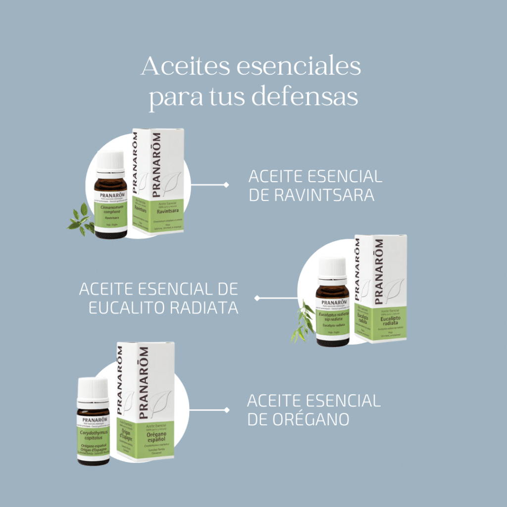 Aceites esenciales inmunoestimulantes para tus defensas