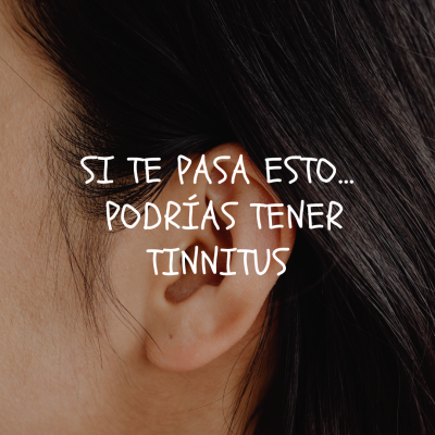 Tinnitus en la menopausia