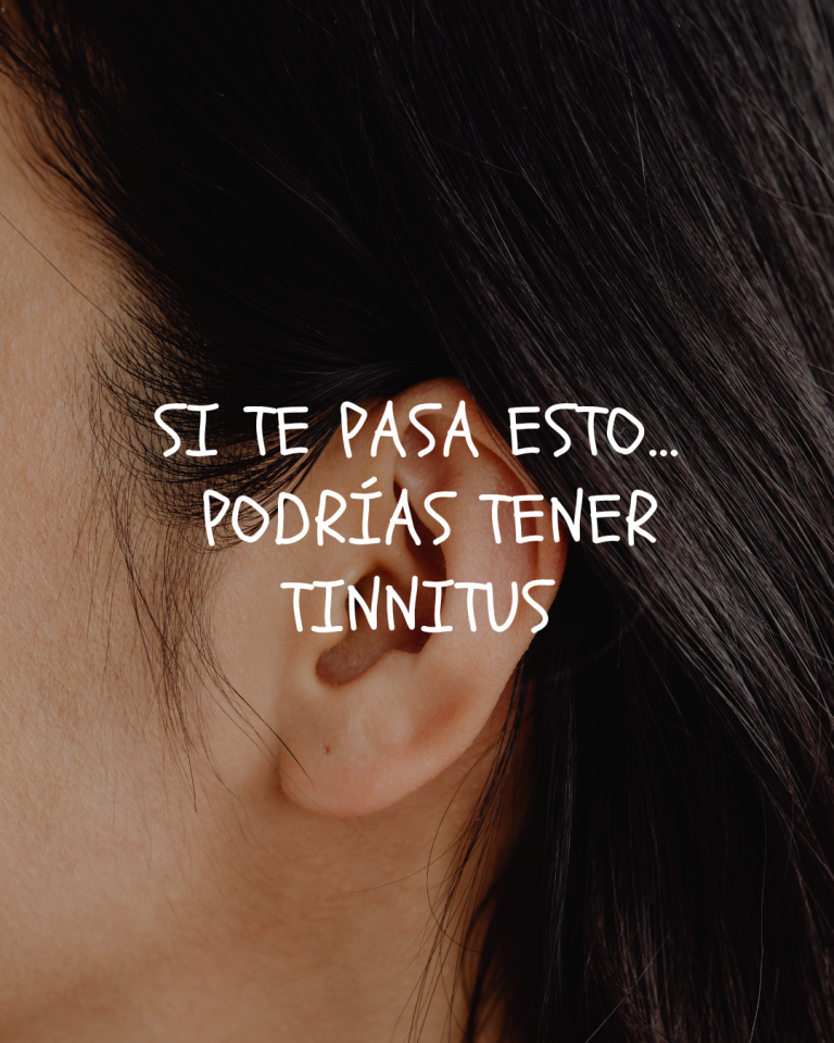 Tinnitus en la menopausia